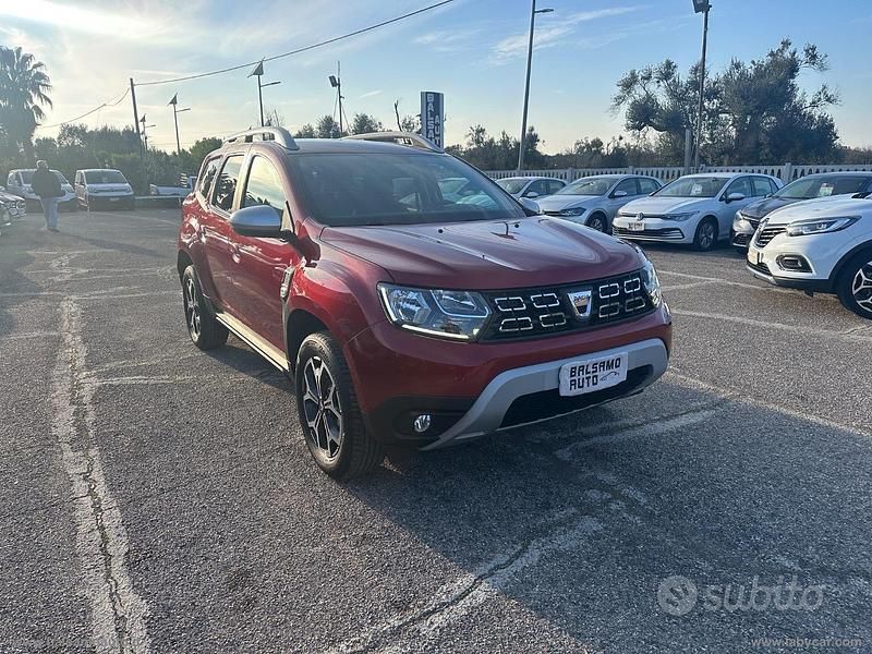 Usata Dacia Duster 116 CV (85 kW) 2021 Rosso SUV
