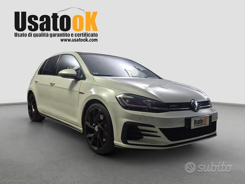 Usata VW Golf VII GTI 245 CV (180 kW) 2019 Bianco Berlina