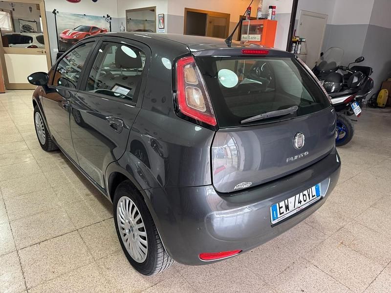Usata Fiat Punto Lounge 75 CV (55 kW) 2014 Grigio Utilitaria