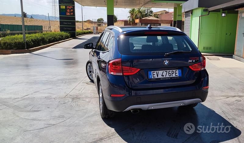 Usata BMW X1 116 CV (85 kW) 2014 Blu/azzurro SUV