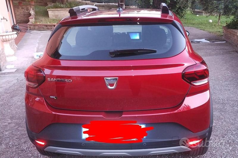 Brugt Dacia Sandero Stepway 101 HK (74 kW) 2022 Rød SUV