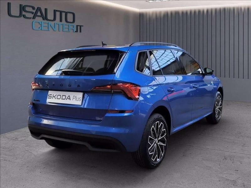 Usata Skoda Kamiq Monte Carlo 150 CV (110 kW) 2023 0a reef blue metallizzato SUV