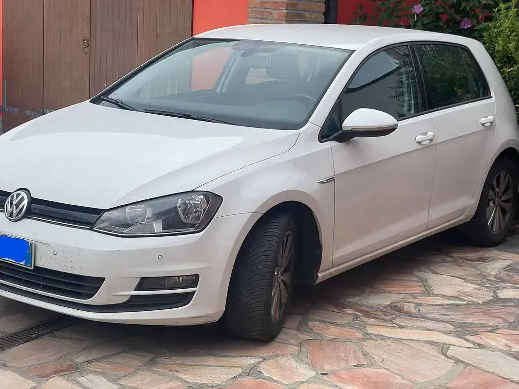 Usata VW Golf VII Comfortline 110 CV (80 kW) 2014 Bianco Berlina