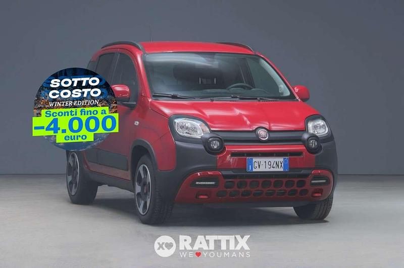 Rosso Usata 2024 Fiat Panda Cross Cross Due volumi | 11.678 € (Ottimo prezzo) - Immagine 1/4