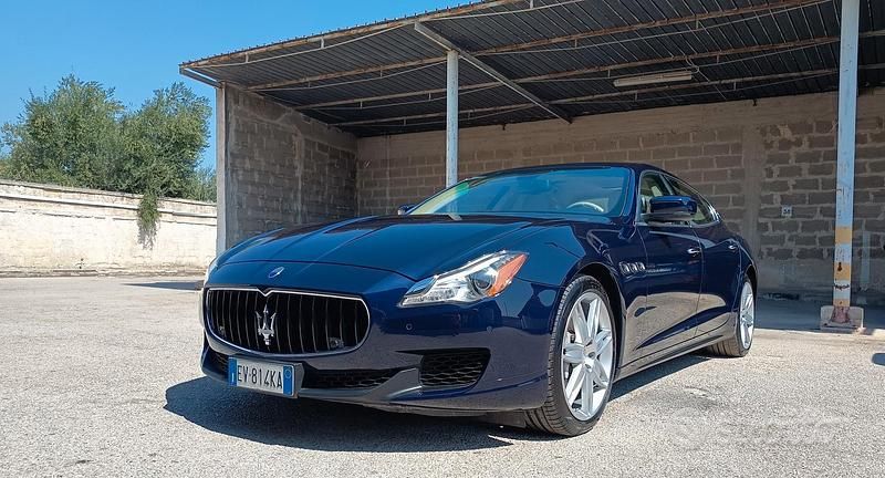 Usata Maserati Quattroporte 2014 Blu Berlina