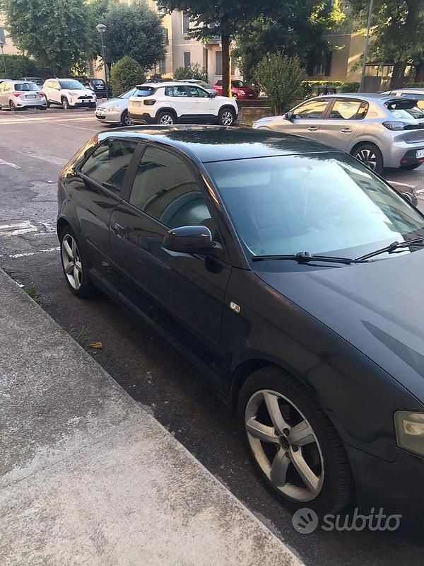 Usata Audi A3 140 CV (102 kW) 2004 Nero Utilitaria