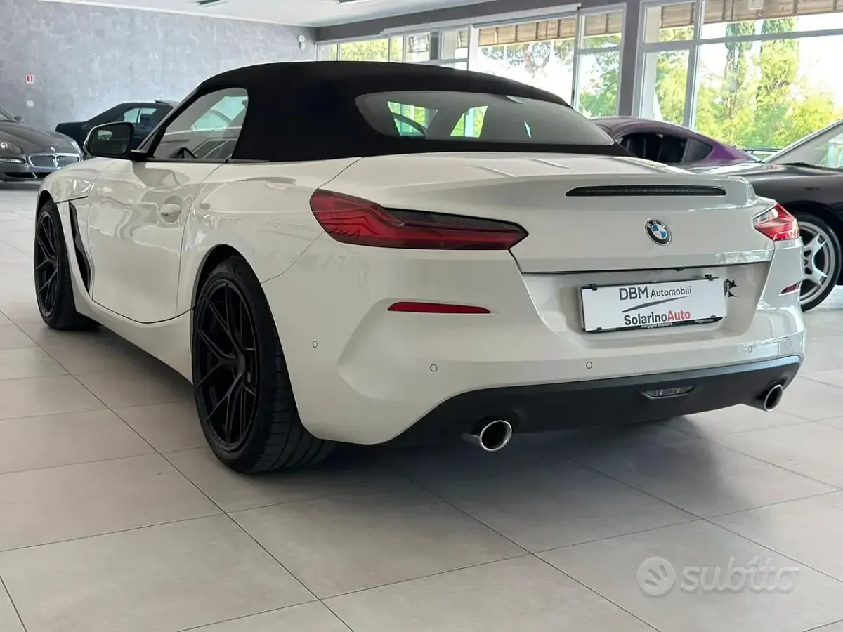 Usata BMW Z4 Sport Line 258 CV (189 kW) 2020 Bianco Cabrio