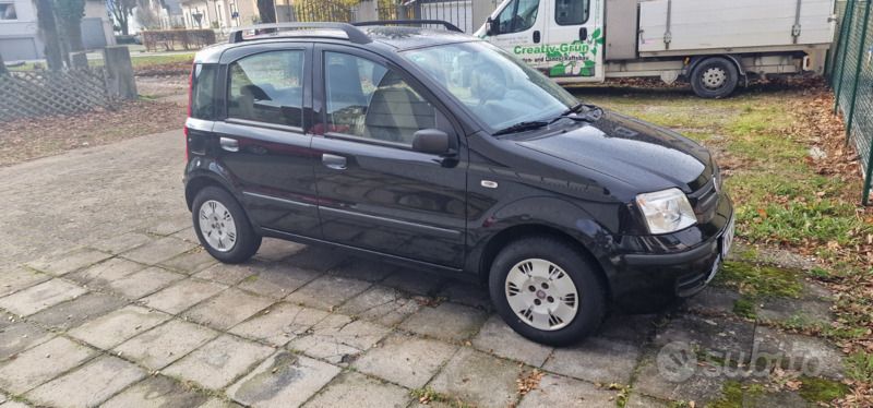 Usata Fiat Panda 2009 Nero Utilitaria