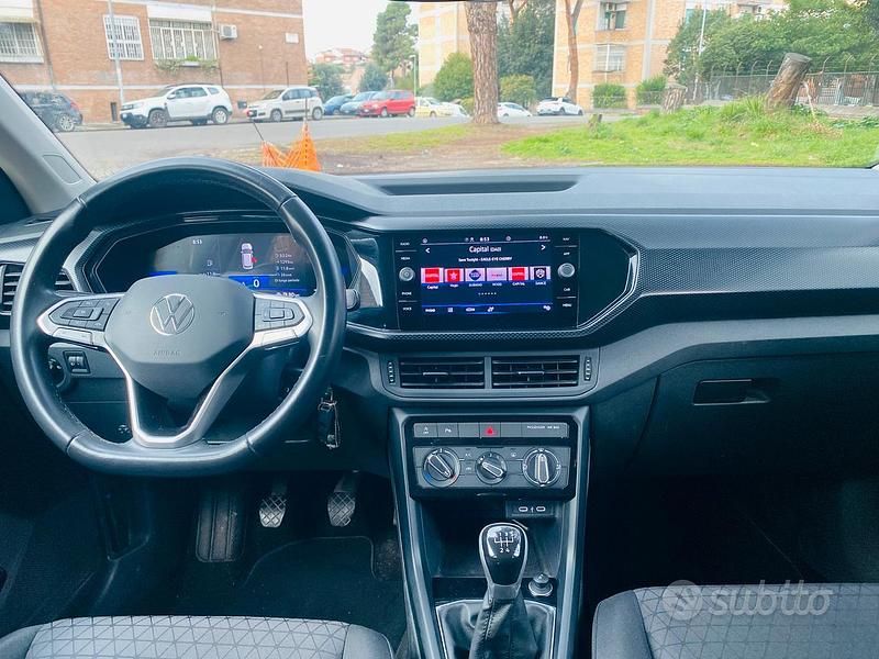 Usata VW T-Cross Sportline 95 CV (69 kW) 2023 Bianco SUV