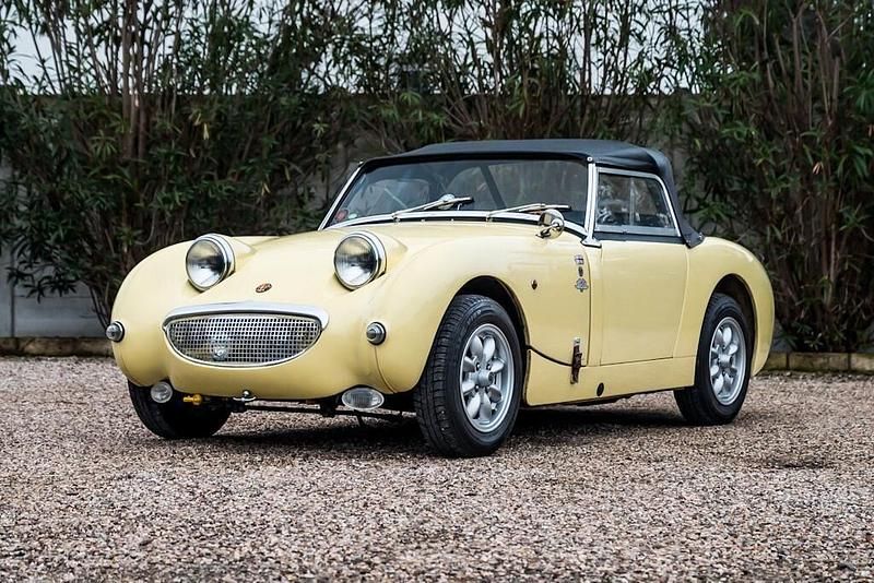 Usata Austin Healey Sprite 63 CV (46 kW) 1959 Giallo Cabrio