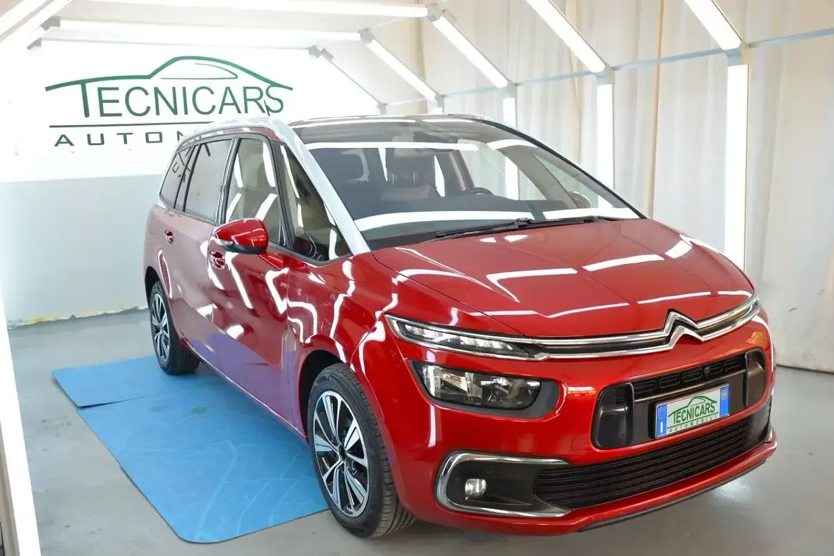 Usata Citroën C4 SpaceTourer Shine 163 CV (119 kW) 2018 Rosso Monovolume
