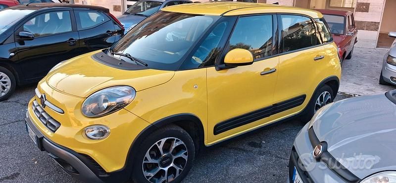 Usata Fiat 500L Cross 95 CV (69 kW) 2020 Giallo Monovolume