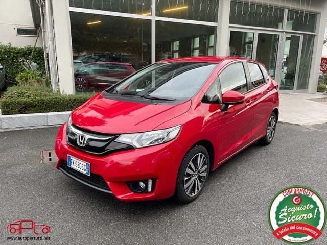 Usata Honda Jazz Elegance 102 CV (75 kW) 2017 Rosso Utilitaria
