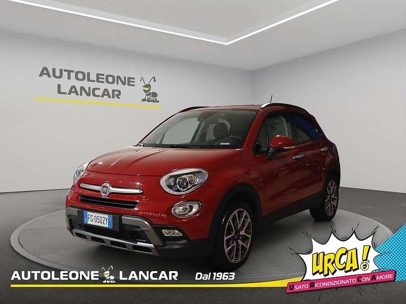 Usata Fiat 500X Lounge 120 CV (88 kW) 2017 Rosso SUV