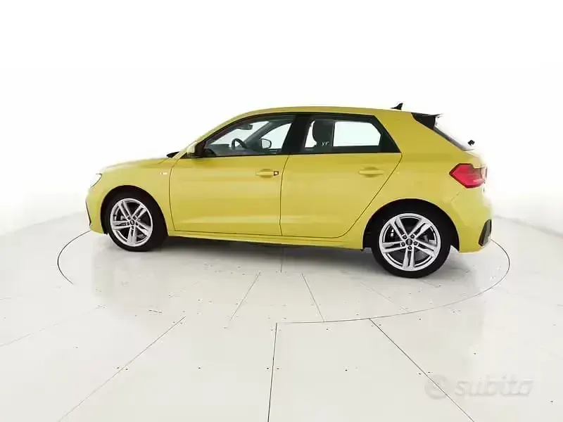 Usata Audi A1 Sportback S-Line 110 CV (80 kW) 2021 Giallo Utilitaria