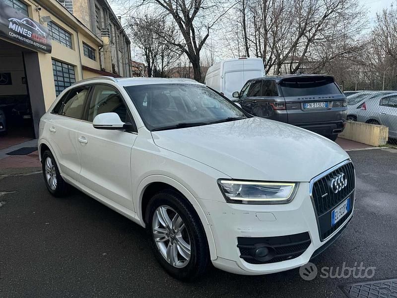 Usata Audi Q3 Advanced Plus 170 CV (125 kW) 2012 Bianco SUV