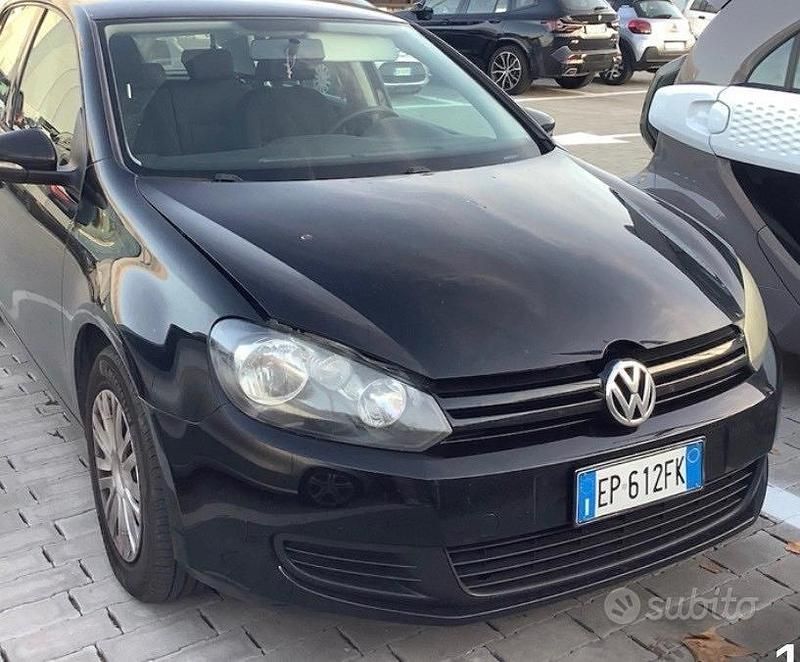 Usata VW Golf VII Comfortline 105 CV (77 kW) 2013 Nero Berlina