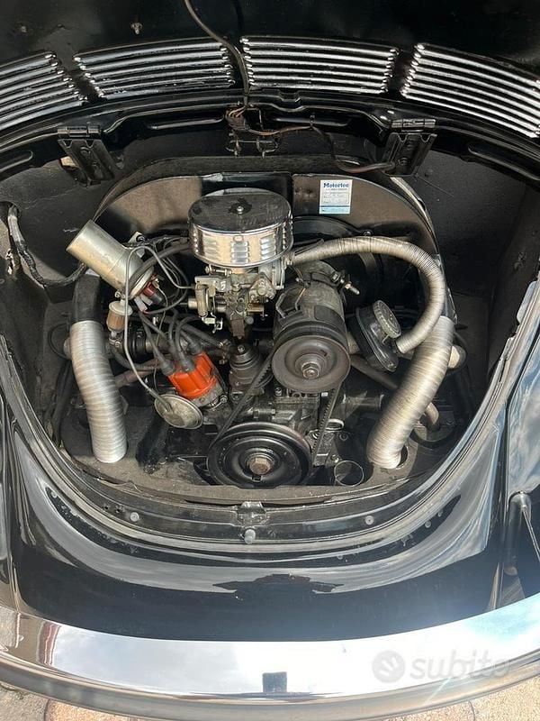 Usata VW Beetle Cabriolet 1970 Nero Cabrio