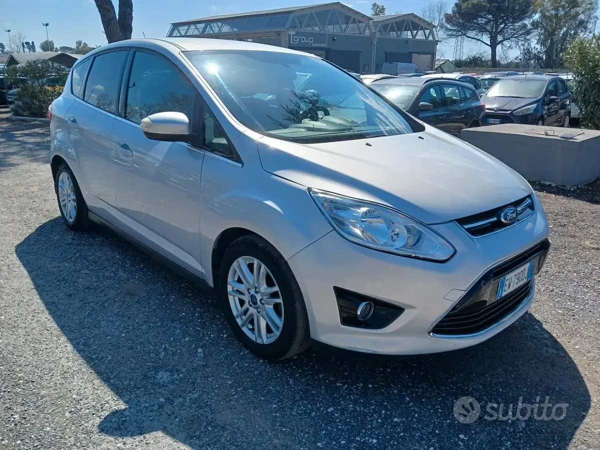 Usata Ford C-MAX Titanium 115 CV (84 kW) 2014 Grigio Monovolume
