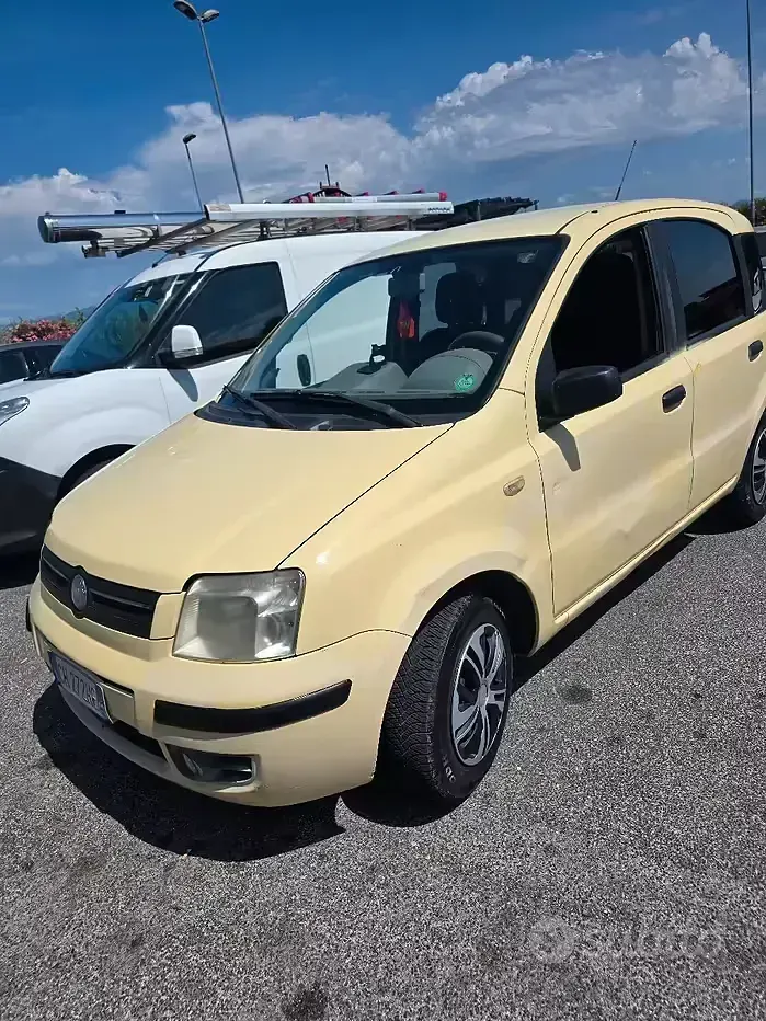 Usata Fiat Panda 60 CV (44 kW) 2003 Giallo Utilitaria