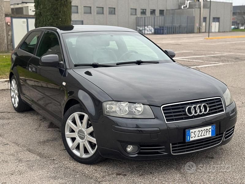 Usata Audi A3 S-Line 140 CV (102 kW) 2004 Nero Utilitaria