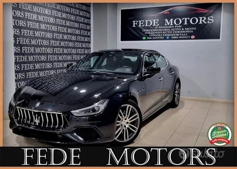 Nero Usata 2018 Maserati Ghibli Coupé | 35.900 € (Buon prezzo) - Immagine 1/4