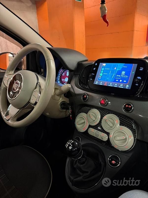 Usata Fiat 500 Lounge 69 CV (50 kW) 2016 Berlina