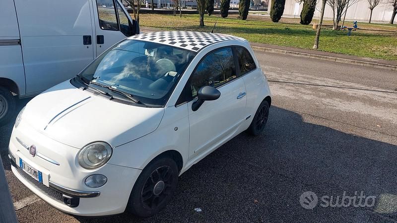 Usado Fiat 500 2008 Blanco Utilitario