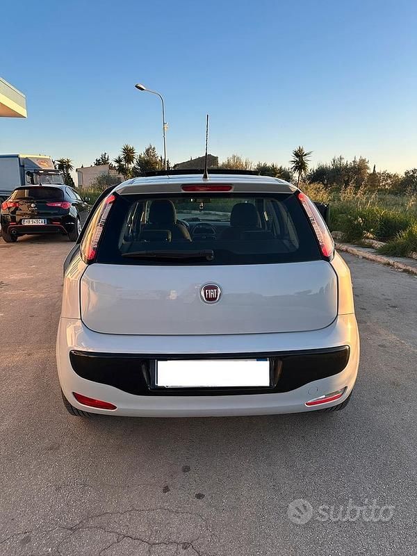 Usata Fiat Punto Evo 85 CV (62 kW) 2012 Bianco Utilitaria