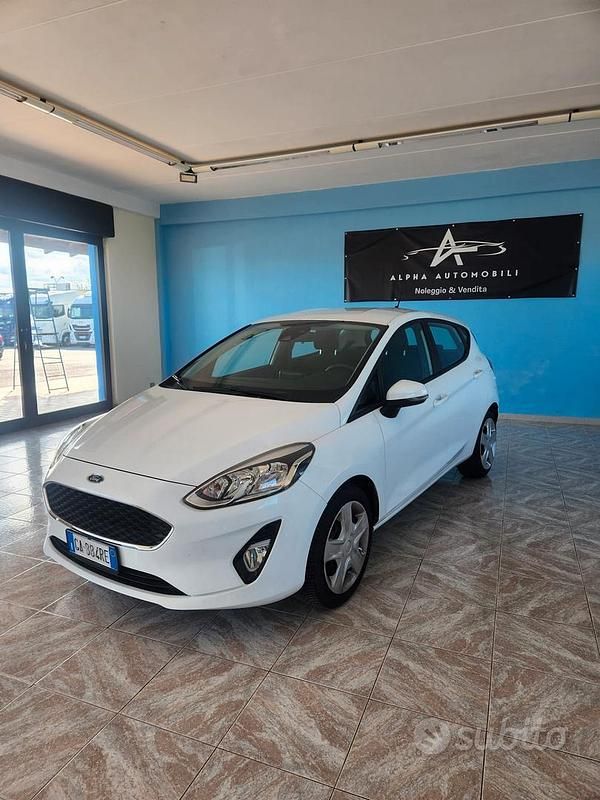 Usata Ford Fiesta 85 CV (62 kW) 2020 Bianco Utilitaria