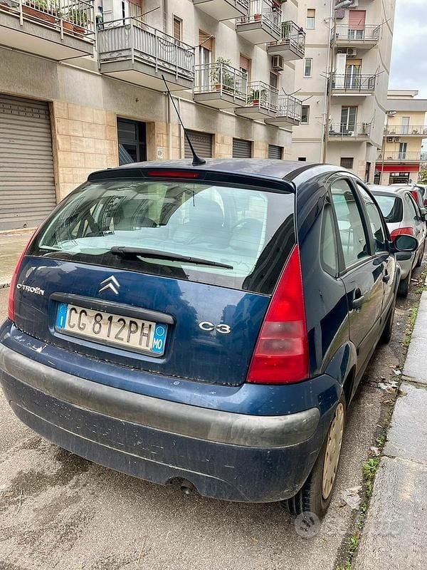 Usata Citroën C3 60 CV (44 kW) 2003 Blu Berlina