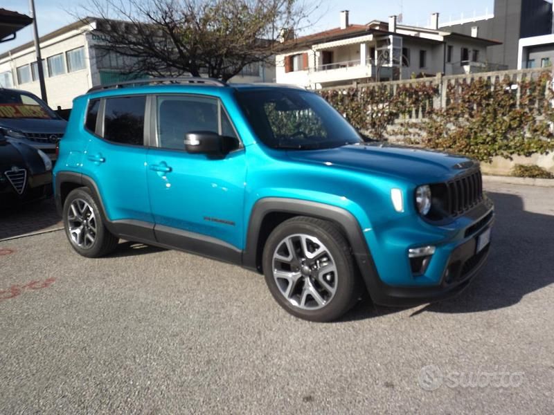 Usata Jeep Renegade 80th Anniversary 150 CV (110 kW) 2021 Blu SUV