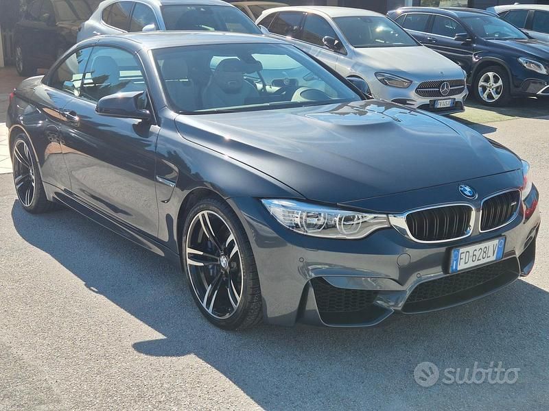 Usata BMW M4 Cabriolet Efficient Dynamics 430 CV (316 kW) 2016 Grigio Cabrio