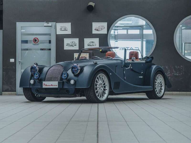 Morgan matt sports blue Usata 2023 Morgan Plus Cabrio | 124.000 € - Immagine 1/4