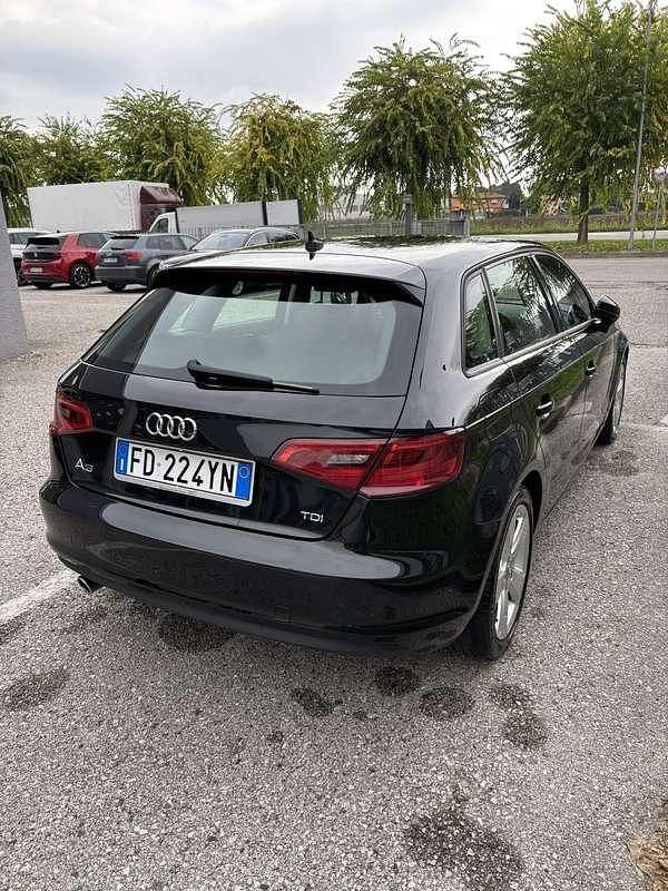 Usata Audi A3 Ambiente 116 CV (85 kW) 2016 Nero Berlina
