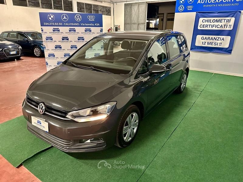 Usata VW Touran Comfortline 110 CV (80 kW) 2016 Grigio Monovolume