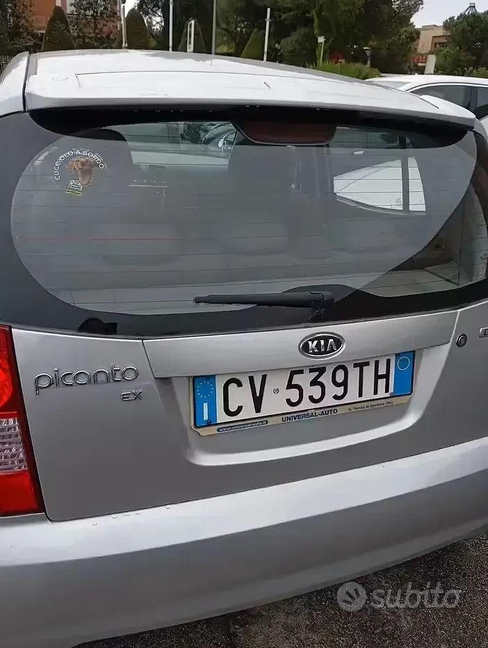 Usata Kia Picanto 75 CV (55 kW) 2006 Grigio Utilitaria