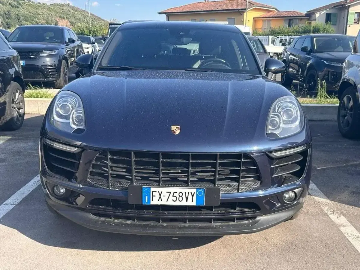 Usata Porsche Macan 250 CV (183 kW) 2016 Blu SUV
