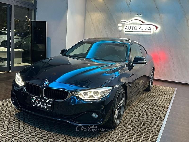 Usata BMW 420 Luxury Line 184 CV (135 kW) 2014 Blu Coupé