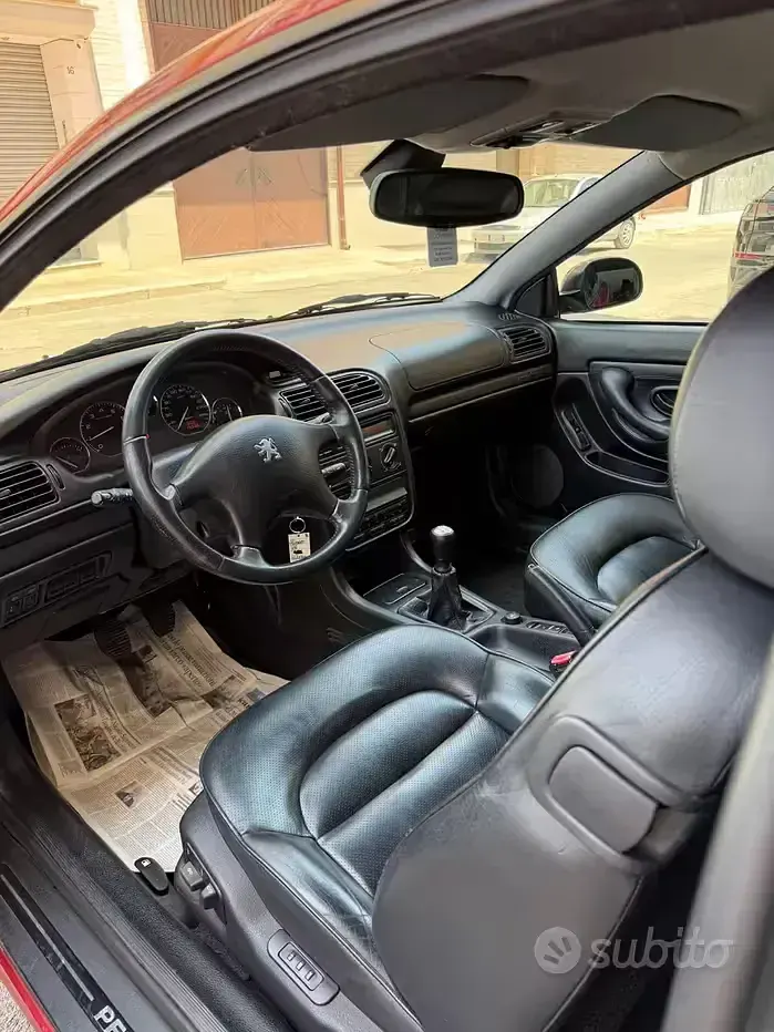 Usata Peugeot 406 Coupe 132 CV (97 kW) 1998 Rosso Coupé
