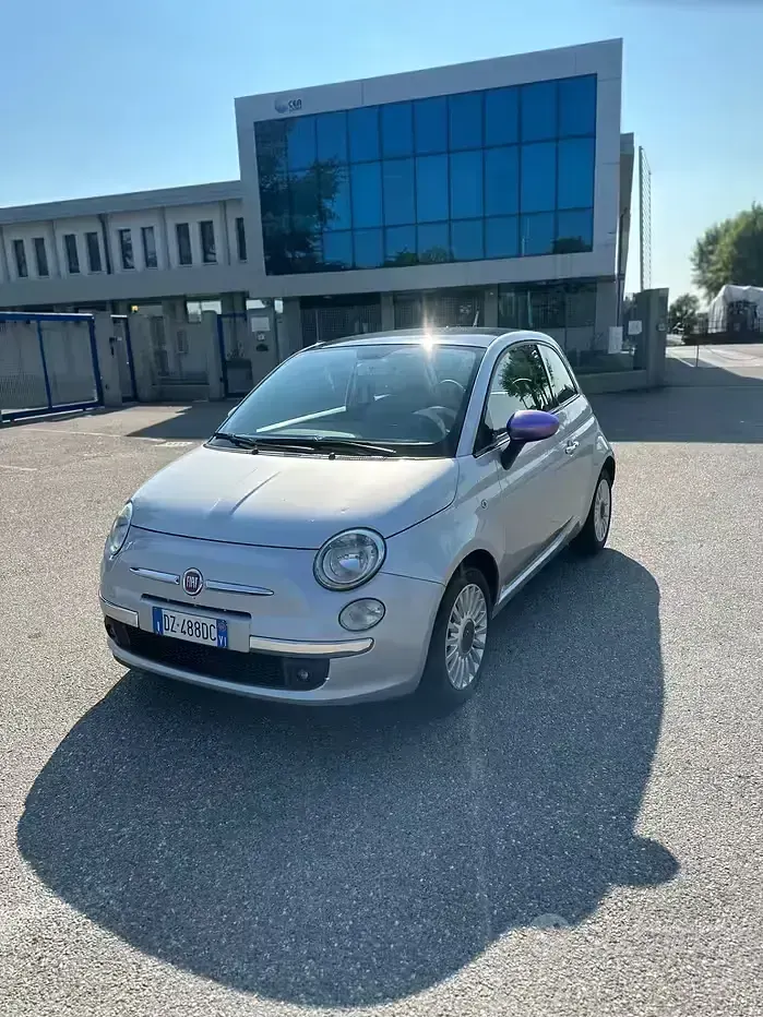 Usata Fiat 500 Lounge 69 CV (50 kW) 2009 Cabrio