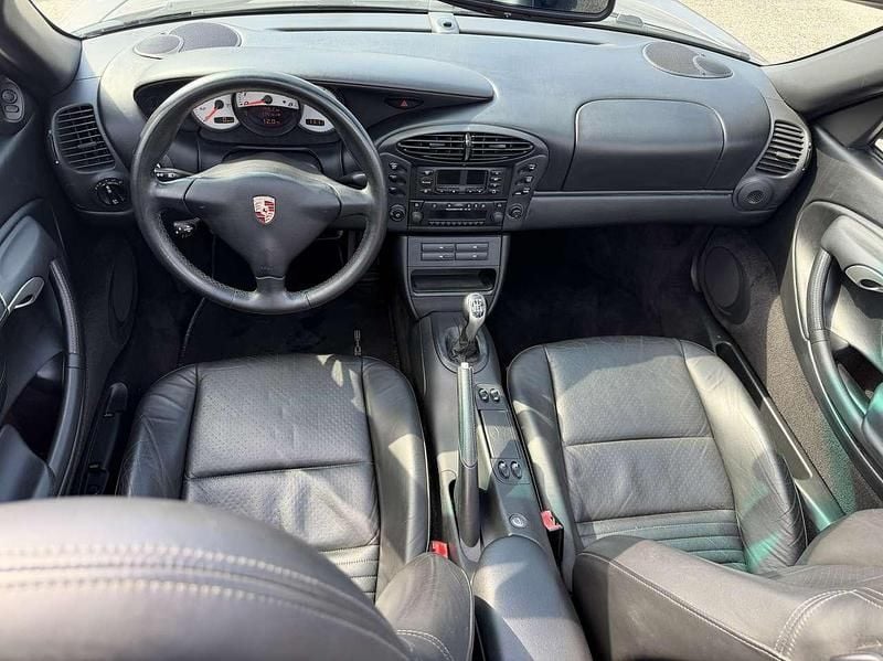 Usata Porsche 986 Boxster 220 CV (161 kW) 2002 Titanio Cabrio