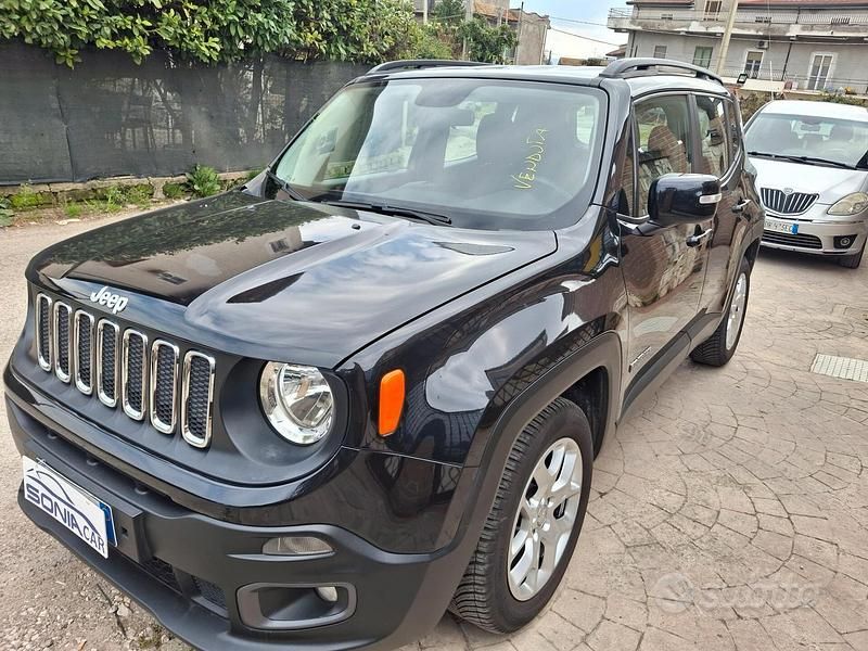 Usata Jeep Renegade Longitude 120 CV (88 kW) 2016 Nero SUV