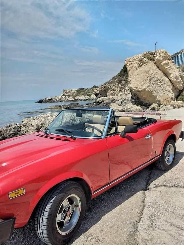 Usata Fiat 124 1981 Rosso Berlina