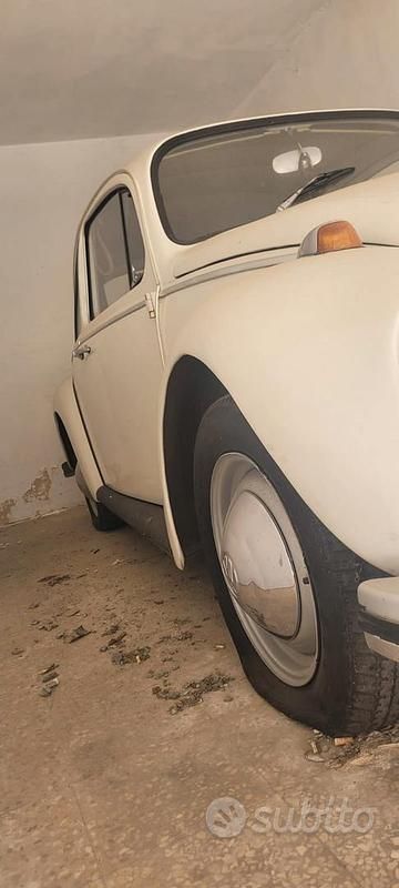 Usata VW Beetle 1960 Bianco Utilitaria