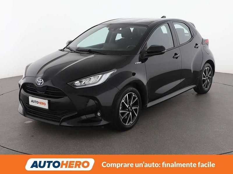 Usata Toyota Yaris Hybrid Trend 92 CV (67 kW) 2020 Nero Utilitaria