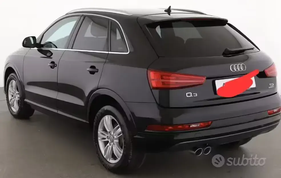 Usata Audi Q3 Sport 150 CV (110 kW) 2015 Nero SUV