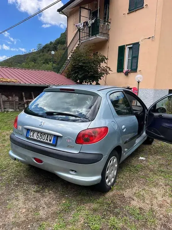 Usata Peugeot 206 88 CV (64 kW) 2005 Blu/azzurro Berlina