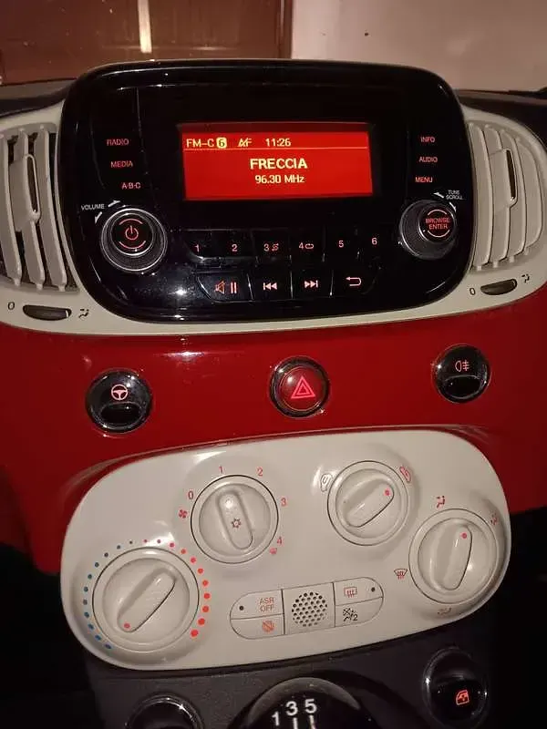 Usata Fiat 500 Pop 69 CV (50 kW) 2019 Rosso Utilitaria