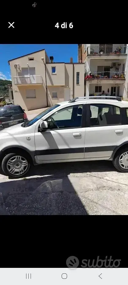 Usata Fiat Panda 60 CV (44 kW) 2010 Bianco Utilitaria